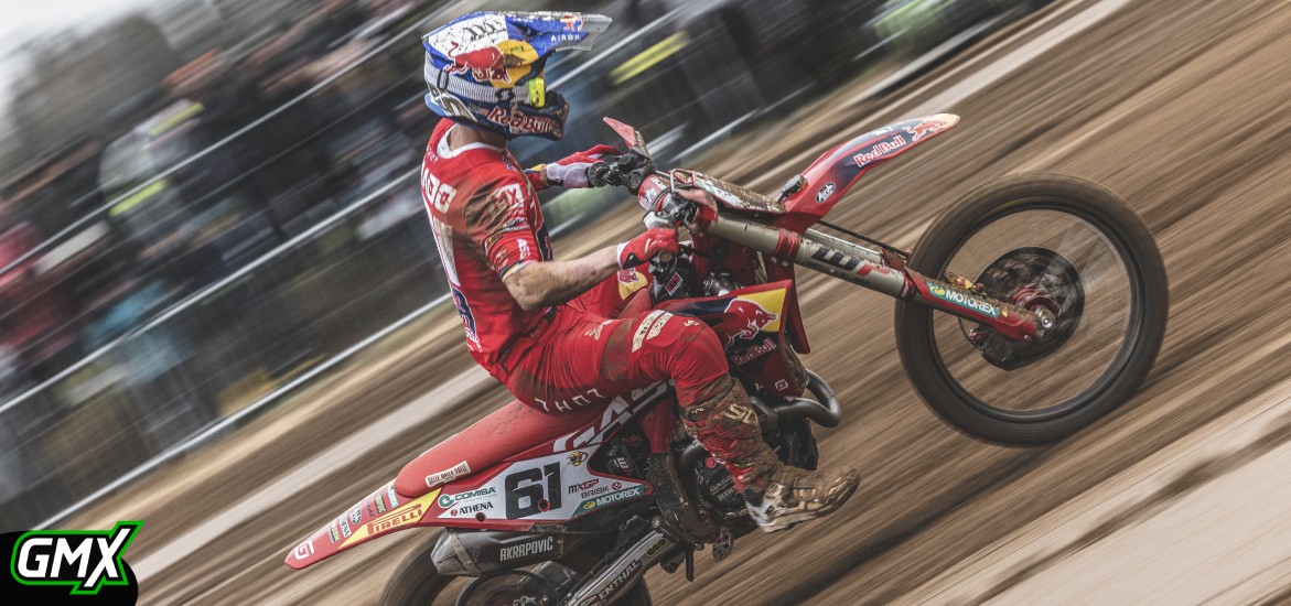 jorge Prado se queda fuera de la séptima prueba del Mundial de Motocross en Italia este fin de semana por una lesión en el hombro.