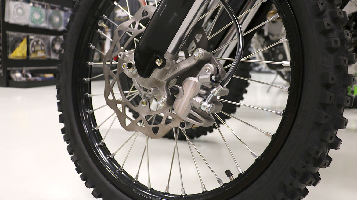 Reparación ruedas de moto