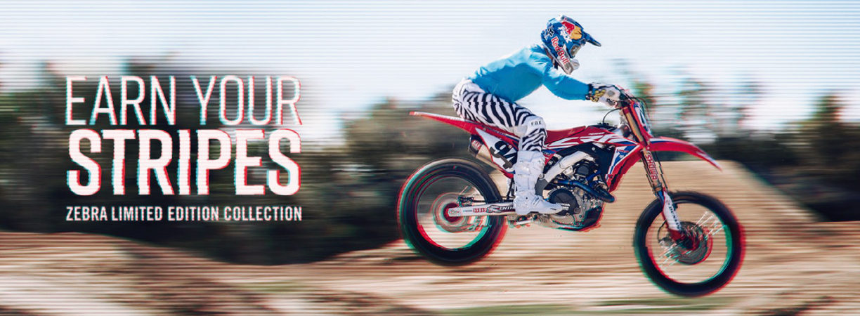 FOX Racing Zebra Collection Promo