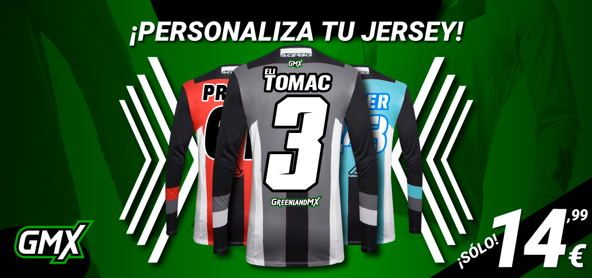 Personalización Jerseys Motocross