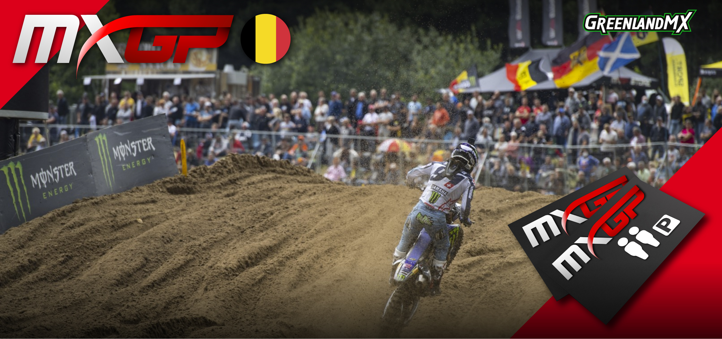 Win two double passes for the MXGP of Flanders on July 23rd and 24th with GreenlandMX!