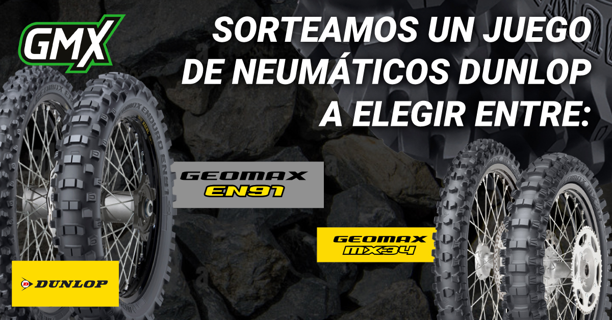 neumáticos dunlop geomax EN91 geomax MX34