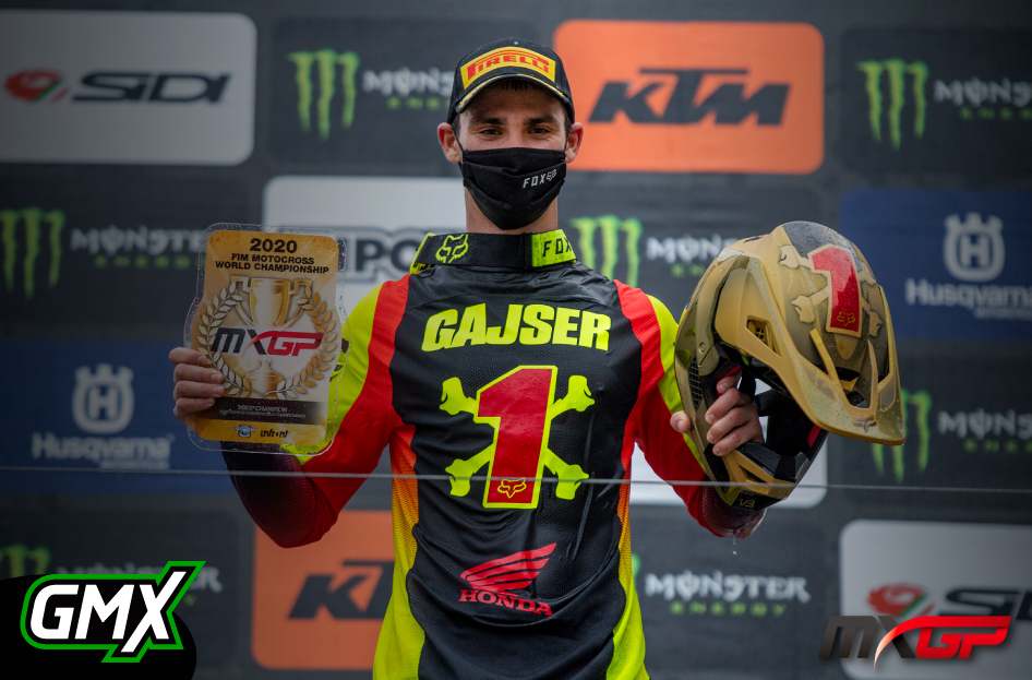 Tim Gajser campeón del mundo de motocross MXGP 2020