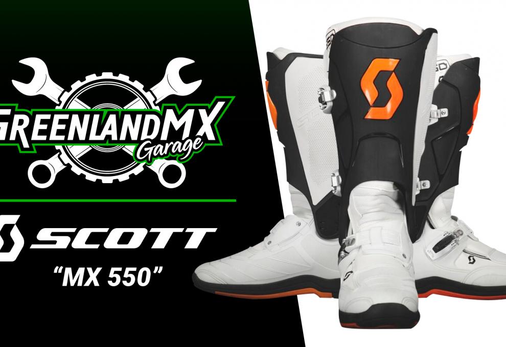 Botas Scott MX 550, la mejor opción con garantías de seguridad y comodidad por sólo 215€ en GreenlandMX.