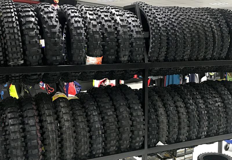Tipos de neumáticos para la moto off-road