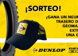 sorteo neumático trasero Dunlop Geomax EN91 Extreme